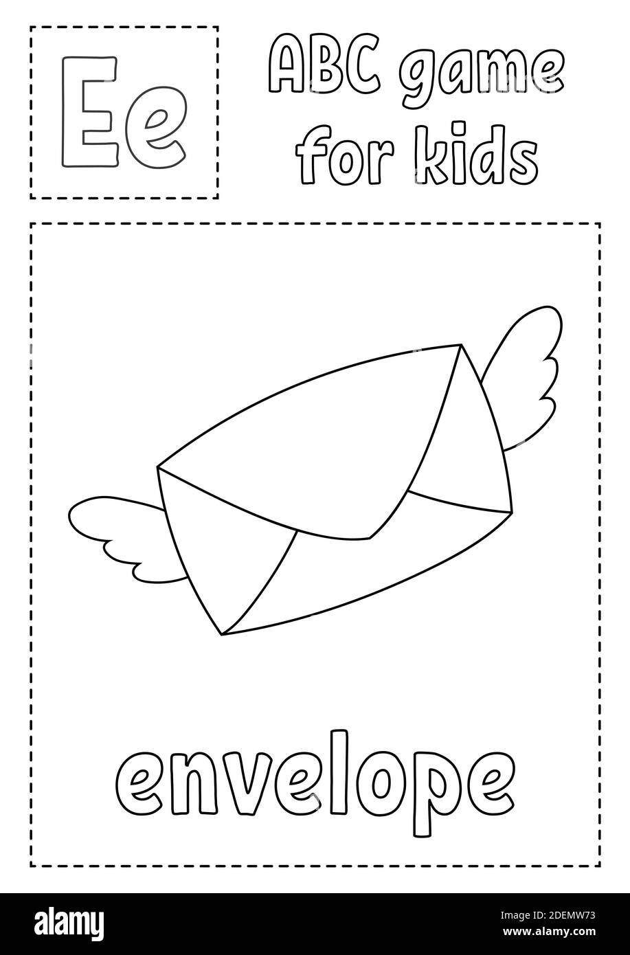 Como Se Escribe 73 En Letras Hoja de trabajo de la letra e Imágenes recortadas de stock - Alamy