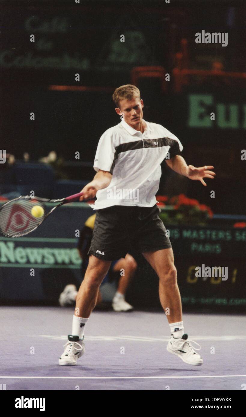 El tenista sudafricano Wayne Ferreira, 2000s Foto de stock
