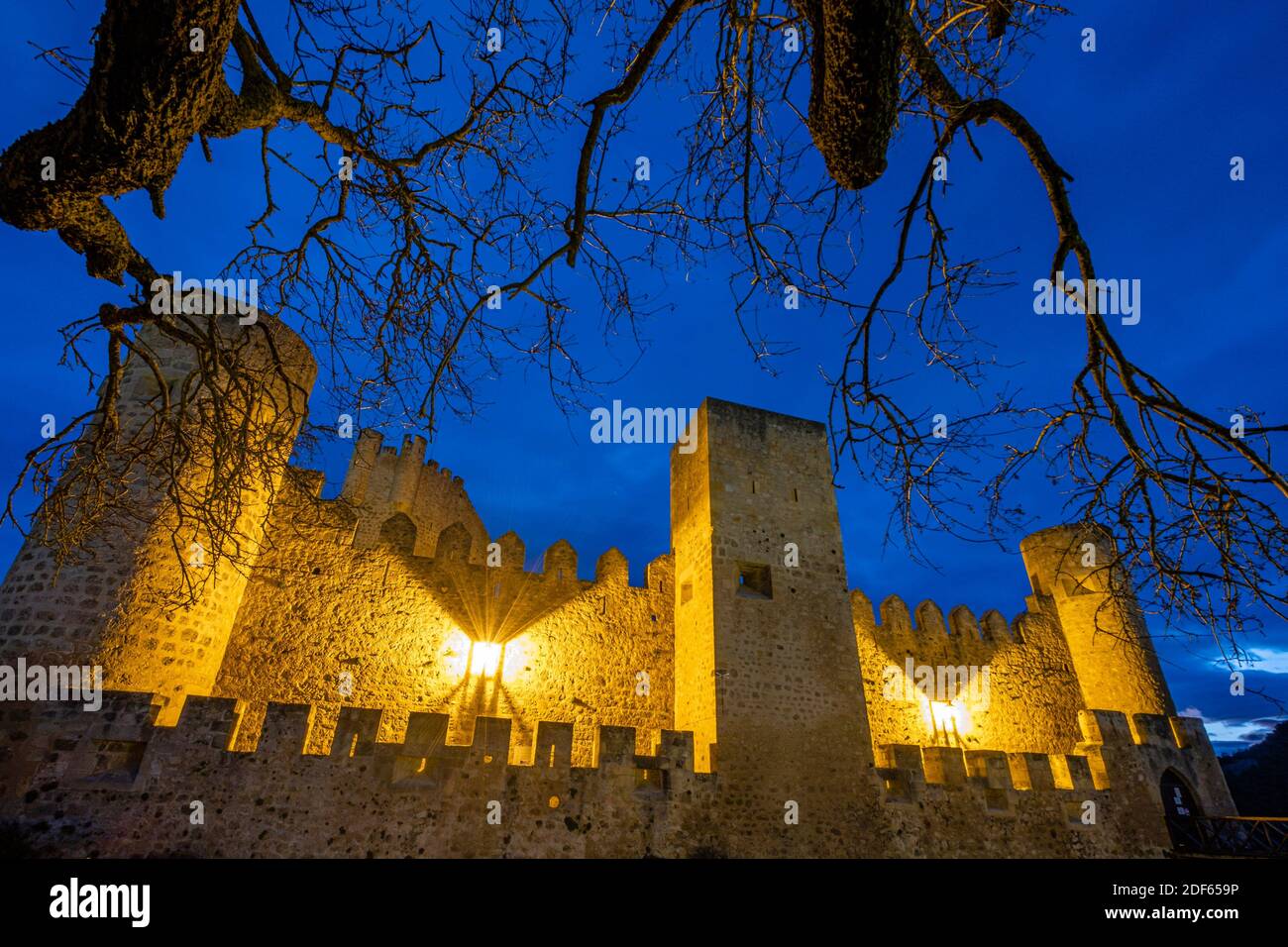 Castillo de duques de Frías, Frías, provincia de Burgos, comarca de las