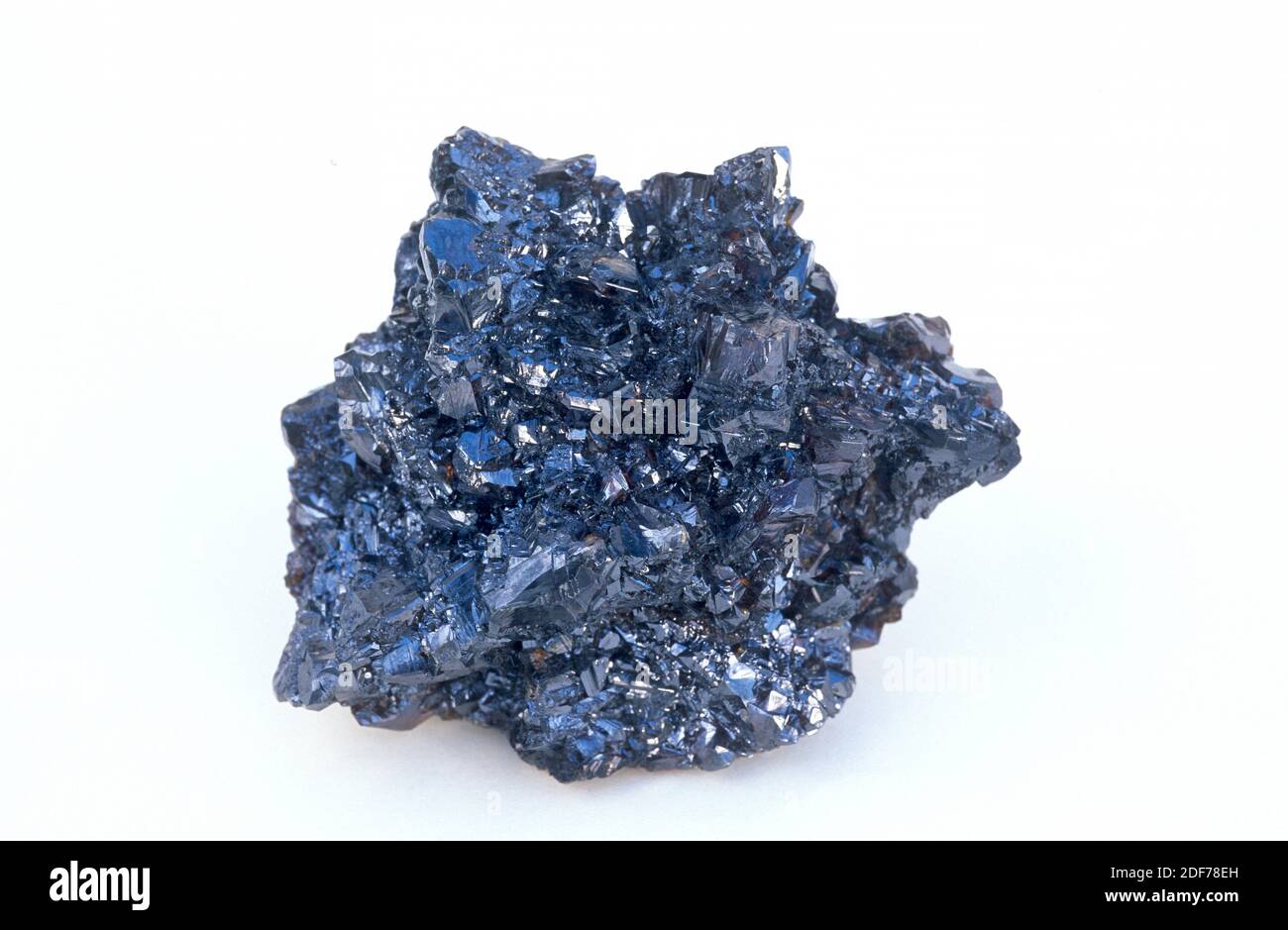 La Esfalerita es un mineral de sulfuro de zinc y hierro. Muestra Fotografía  de stock - Alamy
