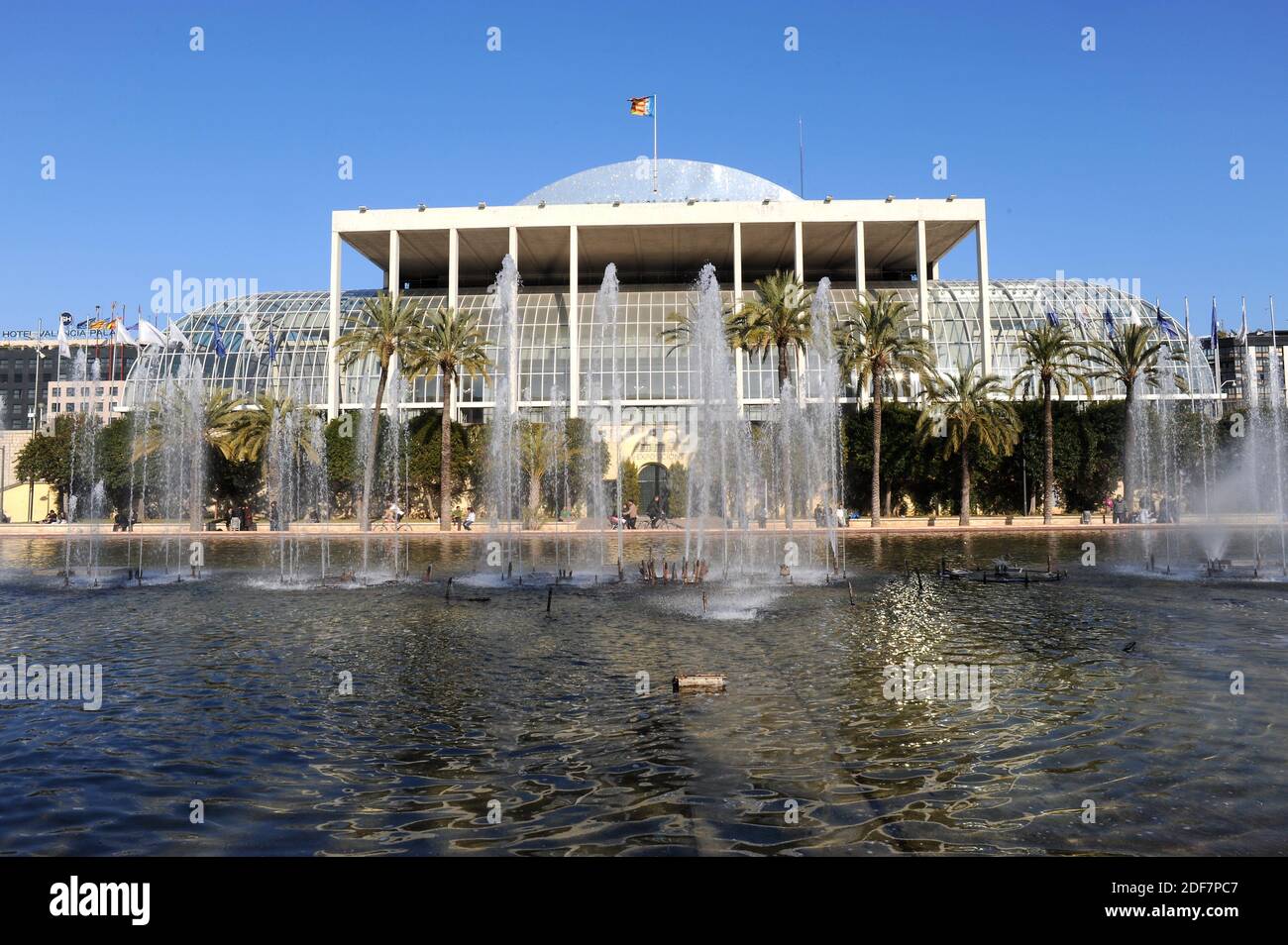 Valencia, Palau de la Musica. Comunidad Valenciana, España. Foto de stock