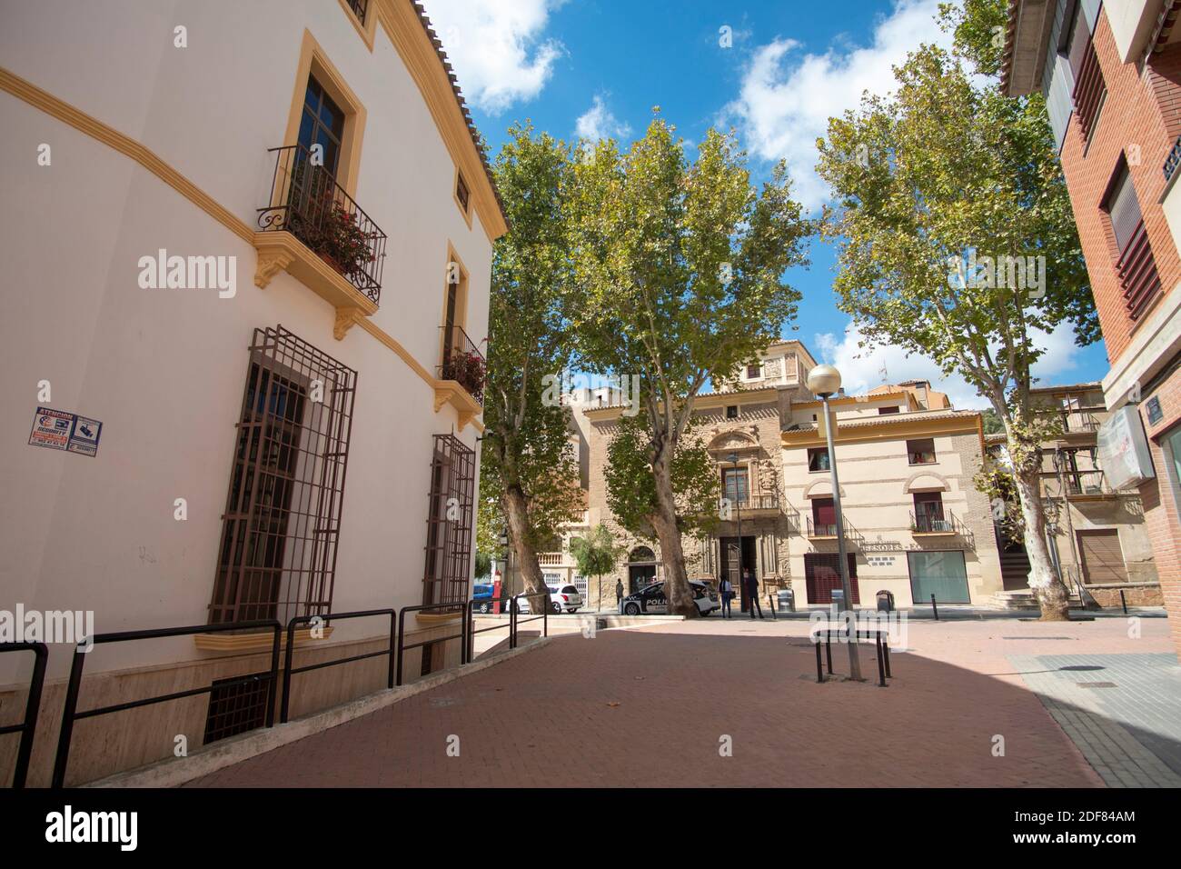 Lorca Murcia España el 6 de septiembre de 2020 histórico casco antiguo en  verano Fotografía de stock - Alamy