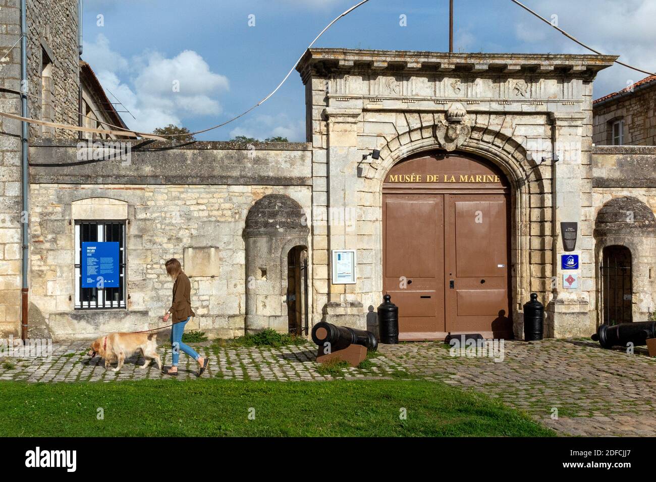 MUSEO MARINO, ROCHEFORT, CHARENTE-MARITIME, FRANCIA Foto de stock