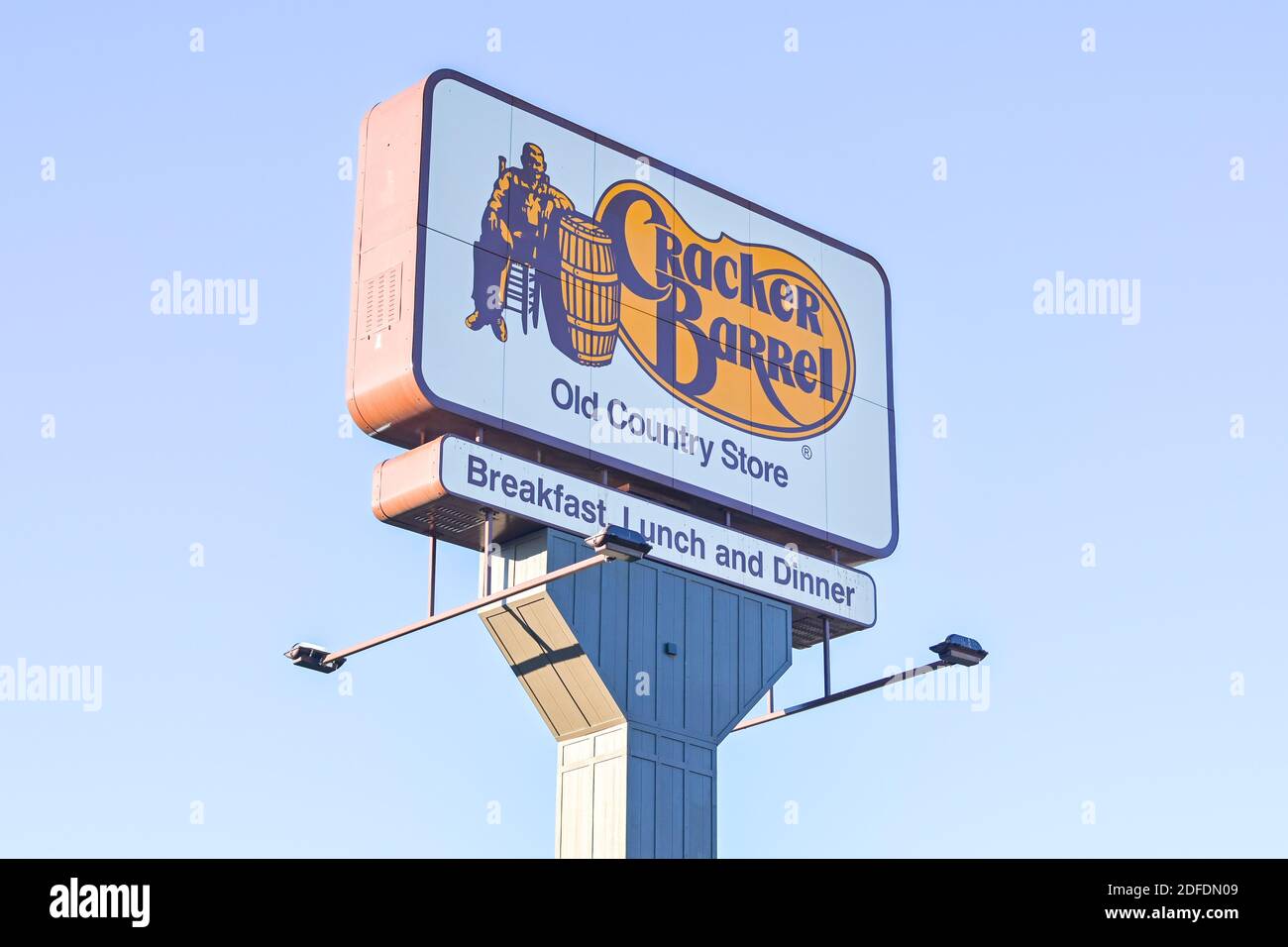 Vista detallada de Cracker Barrel Old Country Store, miércoles, 11 de noviembre de 2020, en St. George, Utah. (Dylan Stewart/imagen del Deporte) Foto de stock