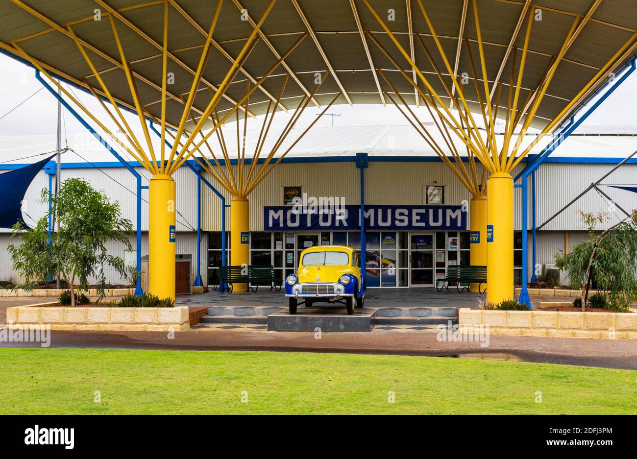 Museo del Motor de WA, Parque Whiteman en el Valle del Swan, Whiteman, Australia Occidental Foto de stock