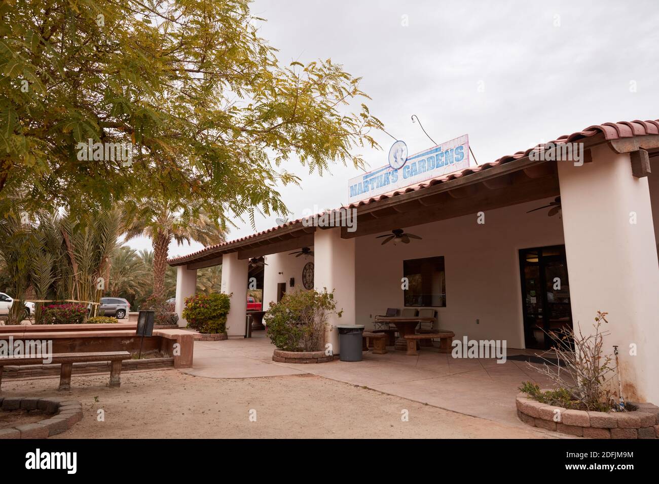 Yuma arizona jardines de marthas fotografías e imágenes de alta