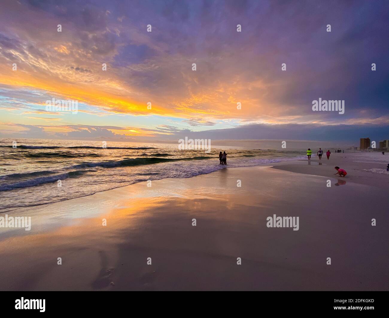 Playa de Florida Foto de stock