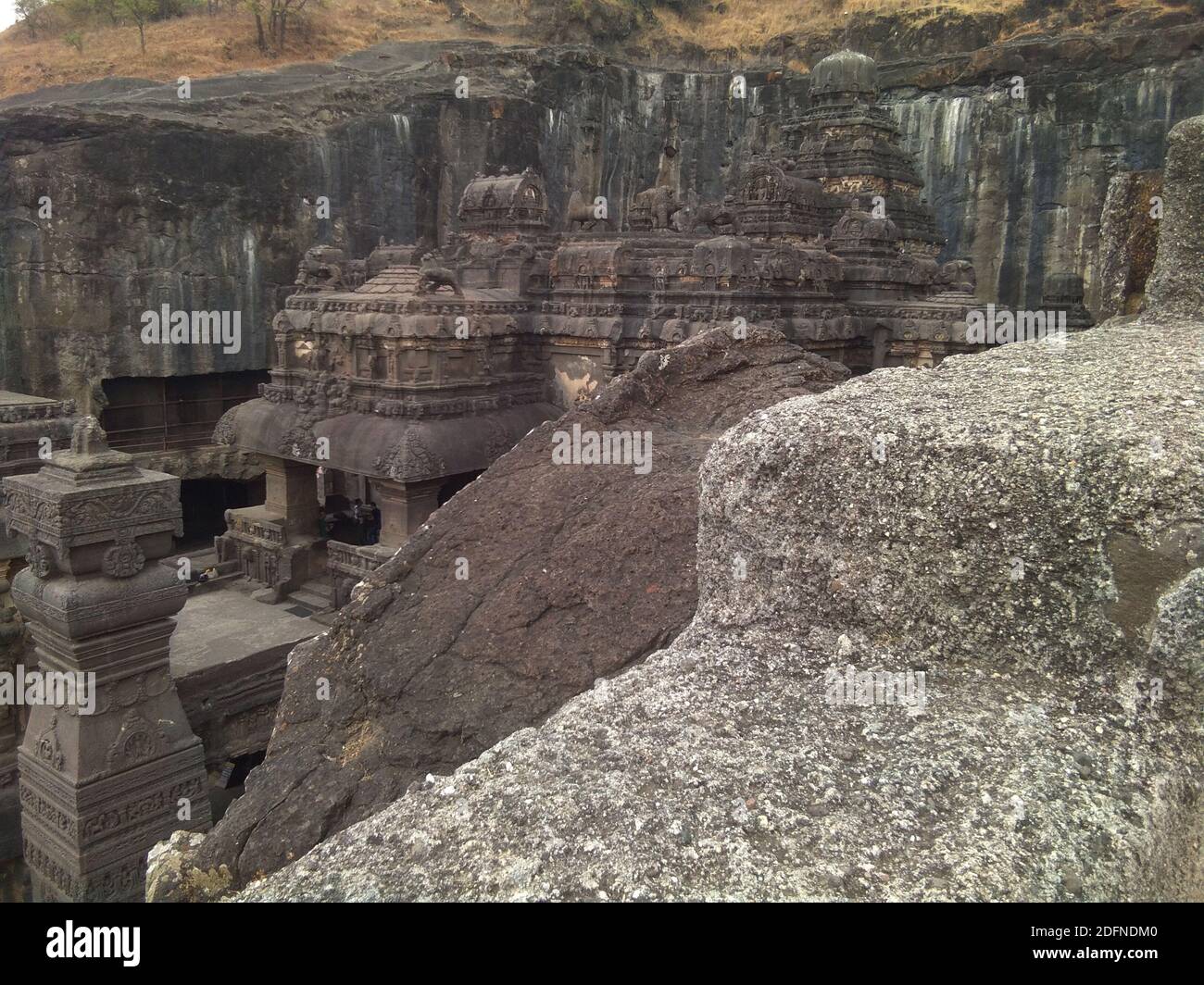 ellora ajanta cueva punto de atracción mundialmente famoso Foto de stock