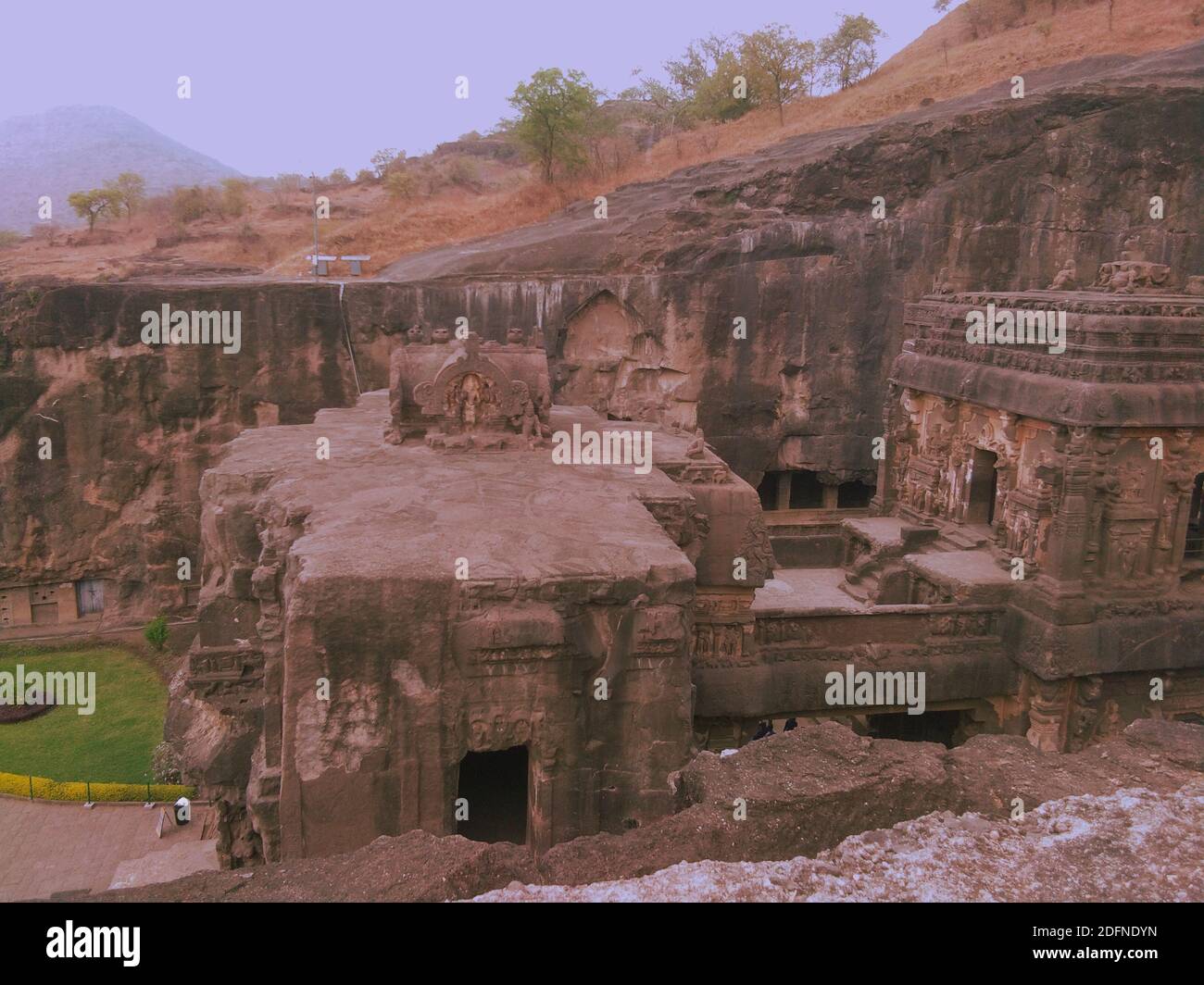 ajanta patrimonio de la unesco lugar histórico Foto de stock