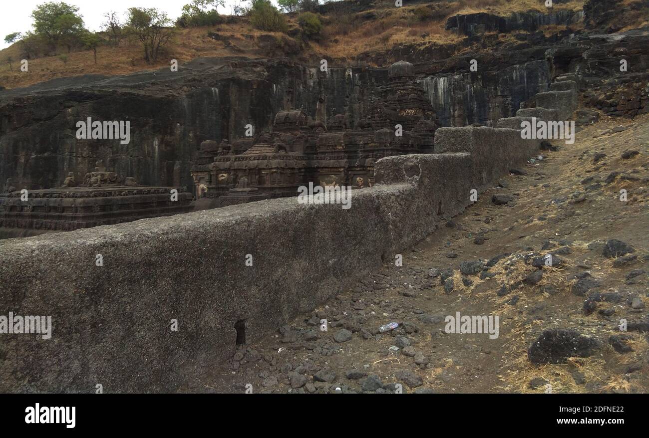 ellora ajanta cueva punto mundialmente famoso en la india Foto de stock