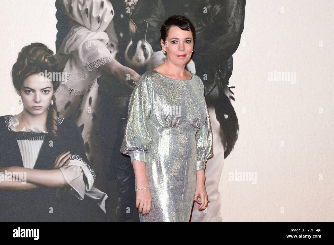 Olivia Colman asistió a la Premiere of the Favorite como parte del 62nd BFI London Film Festival en Londres, Inglaterra el 18 de octubre de 2018. Foto de Aurore Marechal/ABACAPRESS.COM Foto de stock