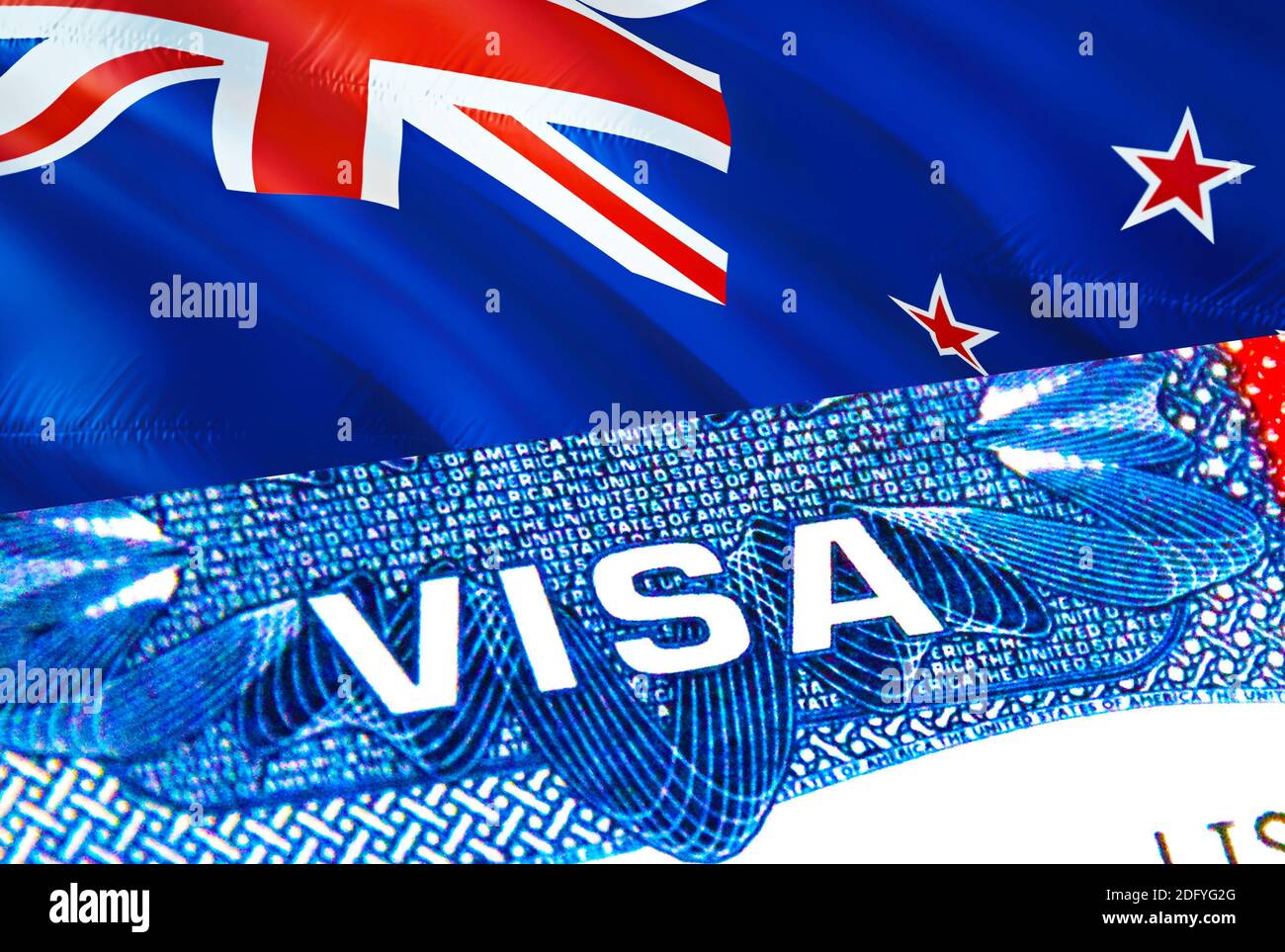 Visa de Nueva Zelanda. Viaje a Nueva Zelanda centrándose en Word VISA