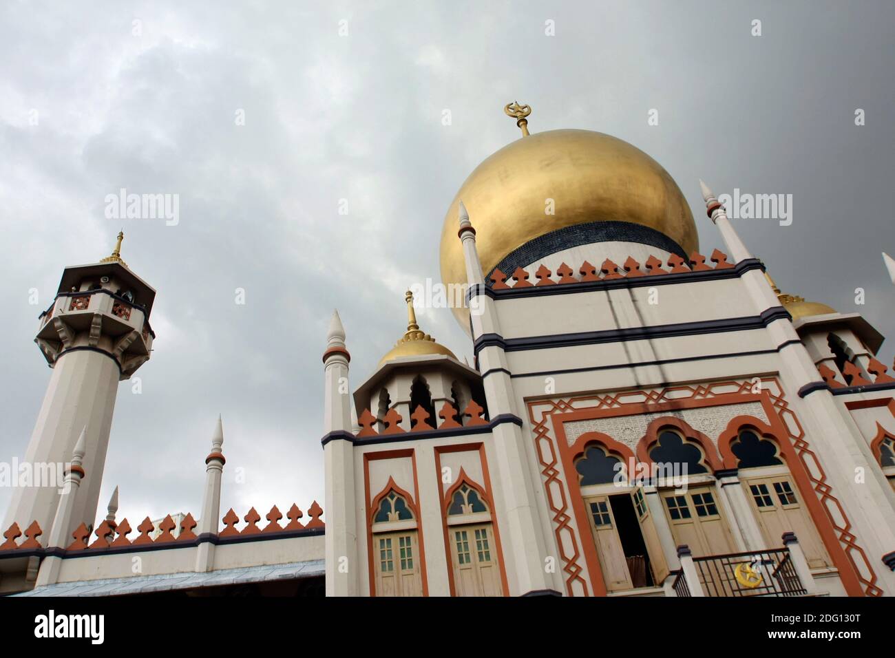 Mezquita Masjid Sultan, Singapur, Aisa Foto de stock