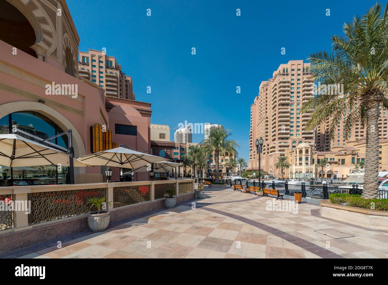 Pearl, Doha. Qatar. Oriente Medio Foto de stock