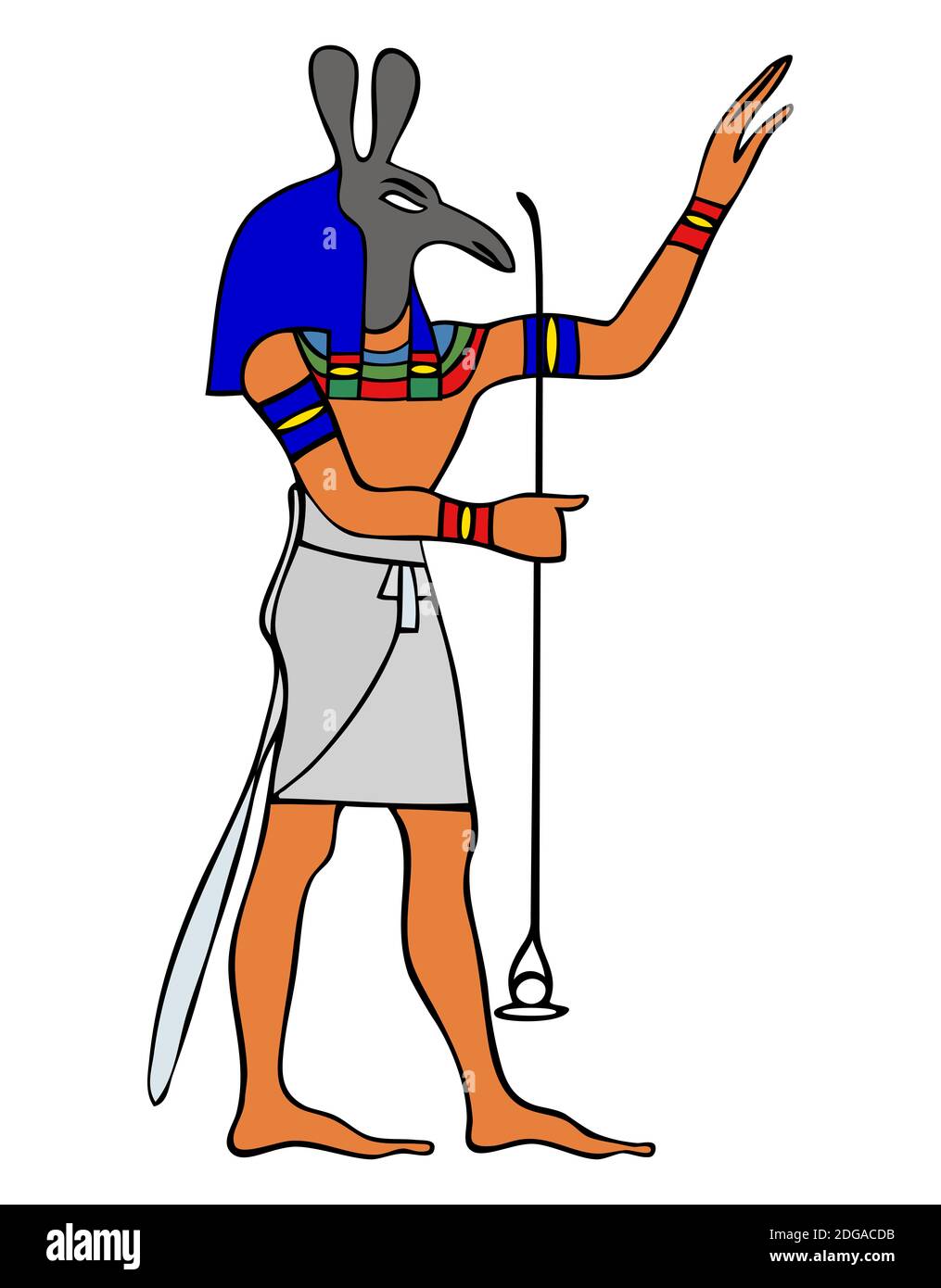 Dios del Antiguo Egipto - Set - Seth, dios de las tormentas Fotografía de  stock - Alamy