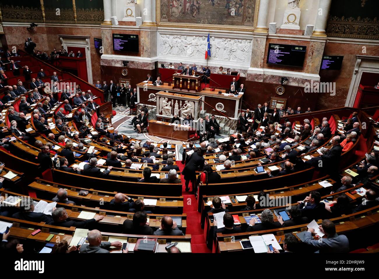 Hemiciclo asamblea nacional francesa fotografías e imágenes de alta