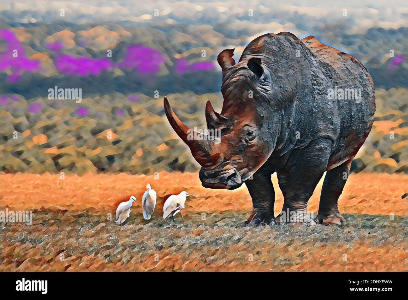 Obra De Rinoceronte Fotos E Imagenes De Stock Alamy