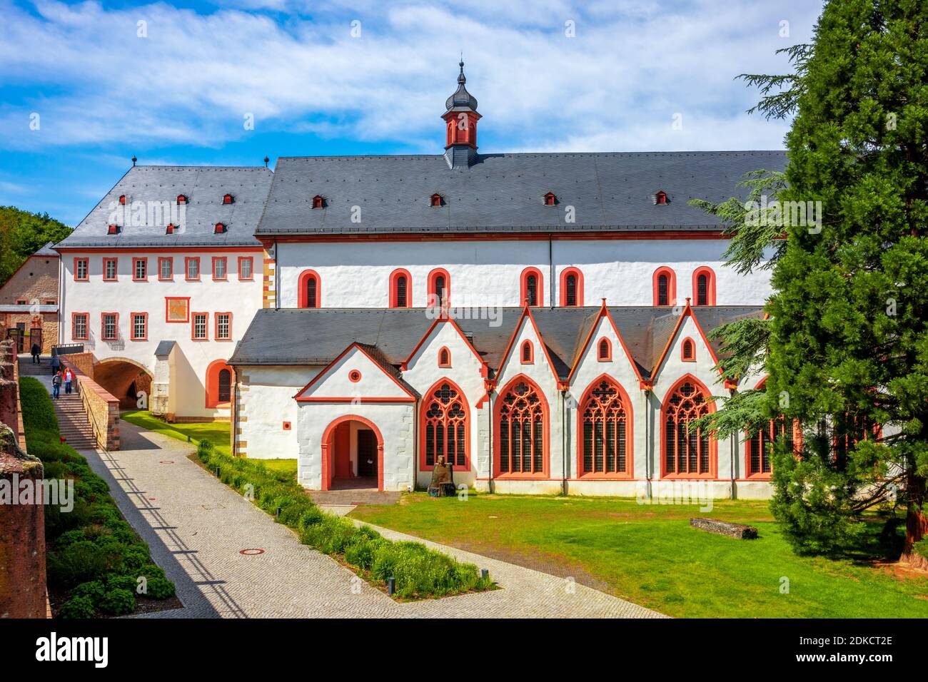 Abbey Eberbach en Eltville am Rhein, Alemania Foto de stock
