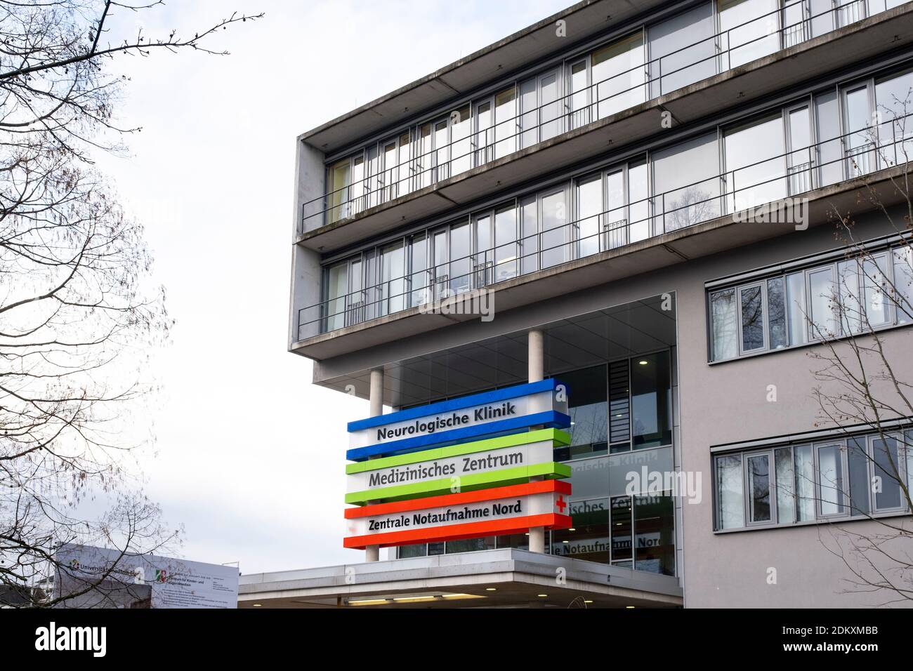 Hospital universitario, Essen, Rur area, Renania del Norte-Westfalia, Alemania, Europa Foto de stock