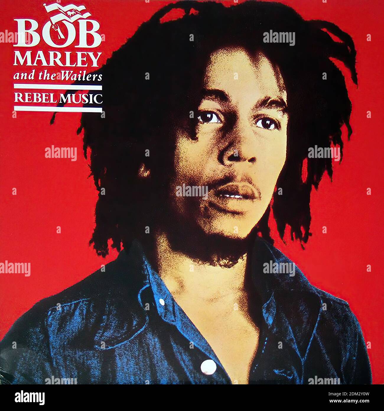 BOB MARLEY LA MÚSICA REBELDE WAILERS FOC COVER - VINTAGE Cubierta de discos  de vinilo Fotografía de stock - Alamy