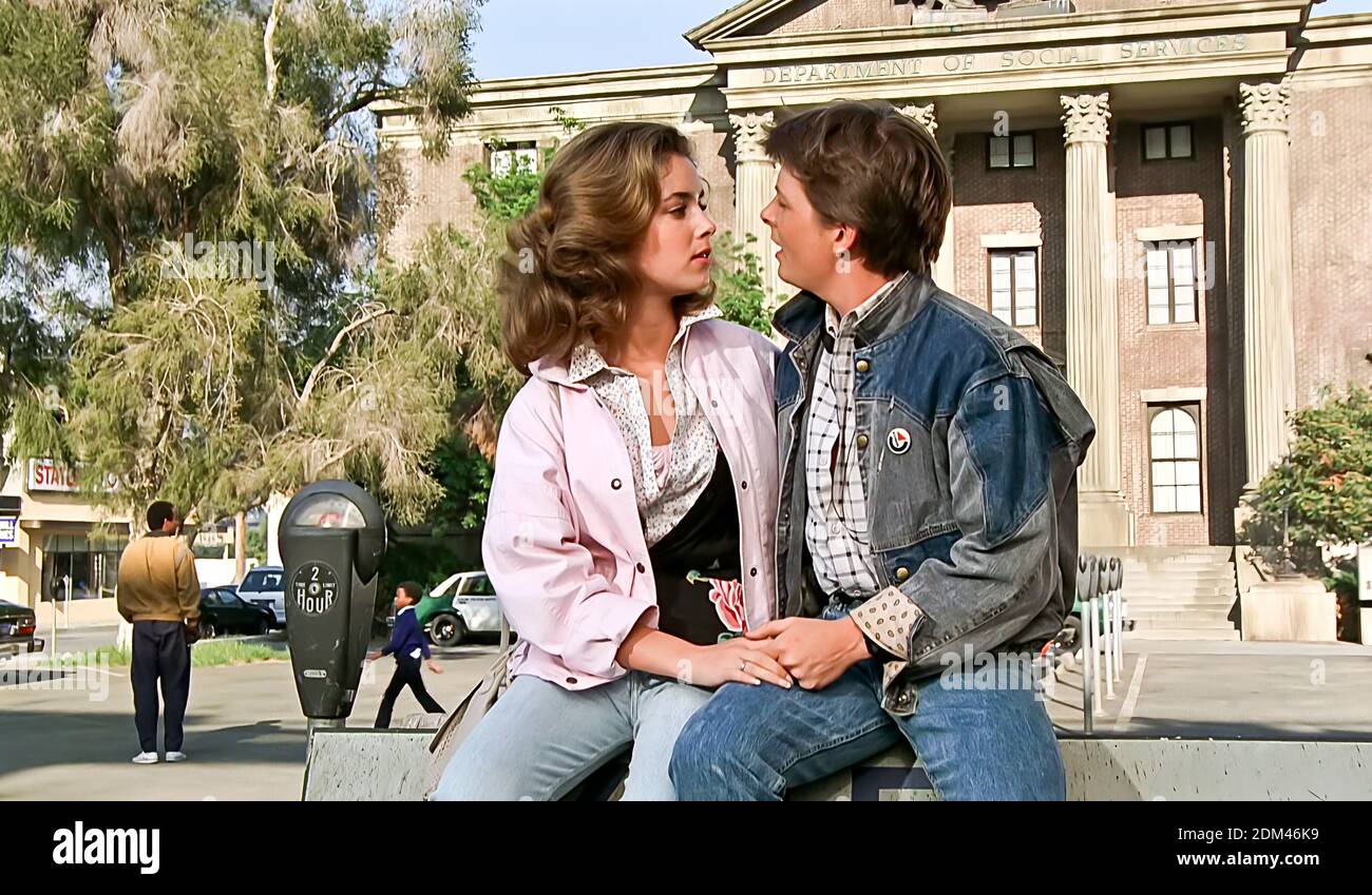 Claudia Wells, la estrella de 'Regreso al futuro', confiesa que Michael J.  Fox le dio uno de sus primeros besos
