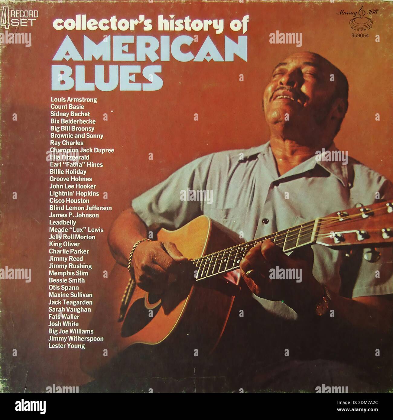 American Blues, Collector's History of, (Box 4LP), Murray Hill Records  959054 - Vintage vinilo álbum cover Fotografía de stock - Alamy
