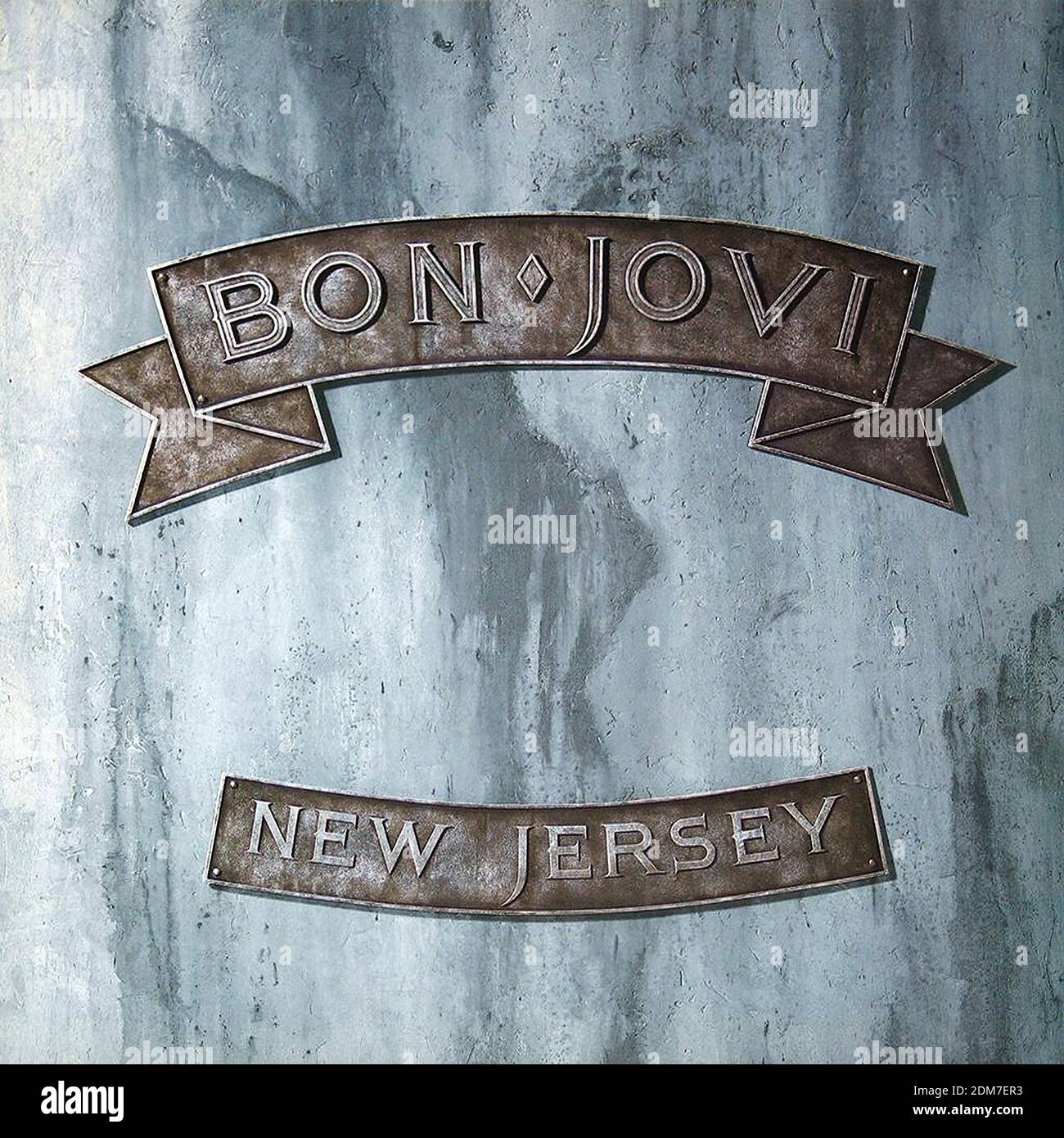 BON JOVI NEW JERSEY - Vintage vinilo Record Cover Fotografía de stock -  Alamy