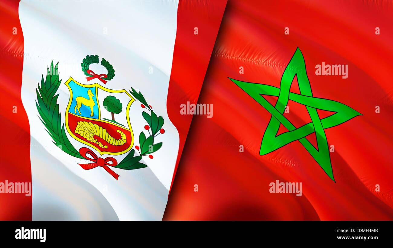 Bandera peru marruecos fotografías e imágenes de alta resolución Alamy