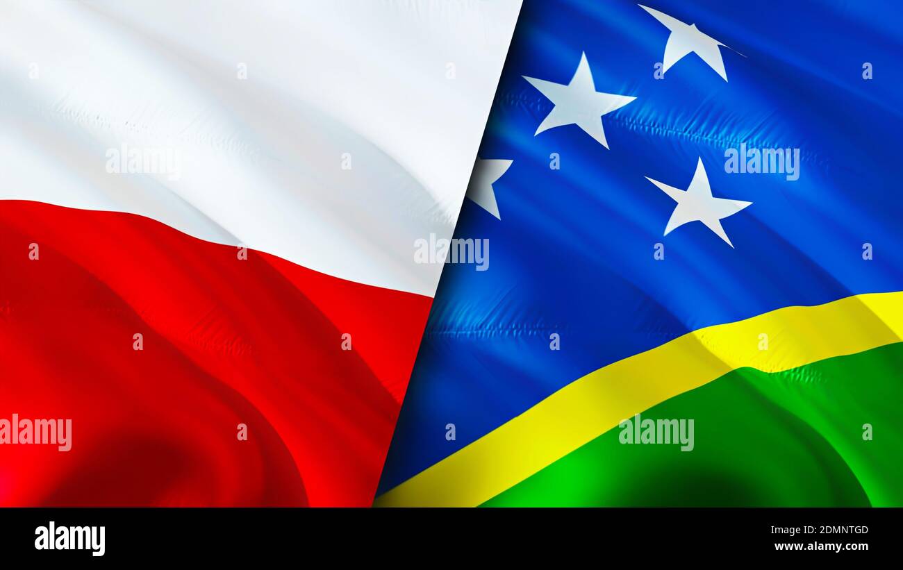 Bandera de polonia islas salomón fotografías e imágenes de alta resolución  - Alamy