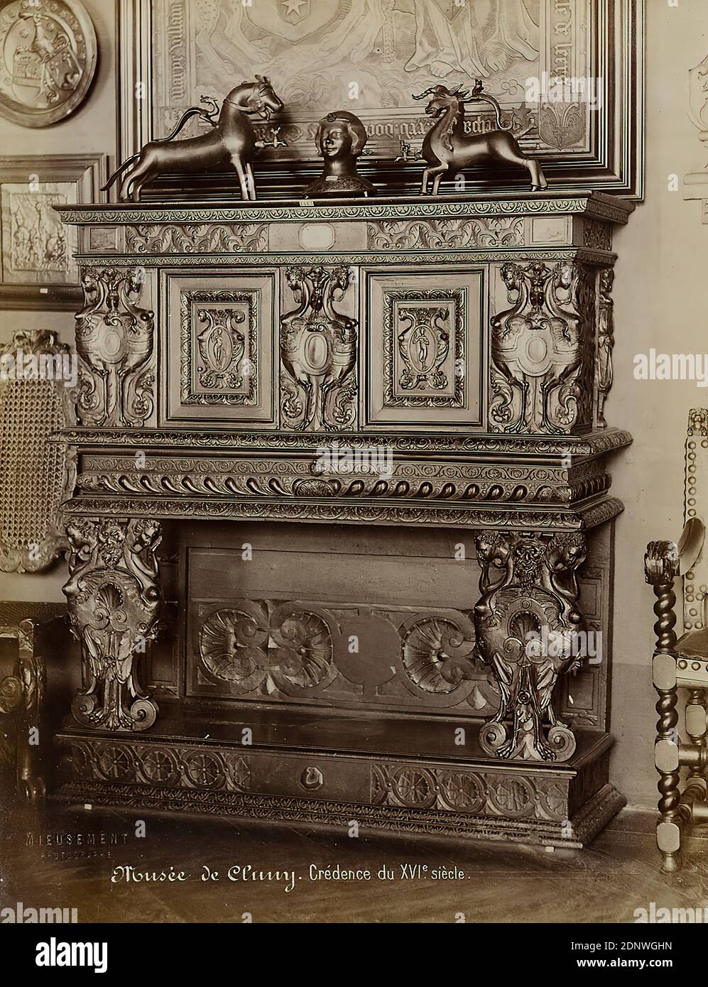 SéraphinMédéric Mieusement, Musée de Cluny. Crédence du XVI.e siècle