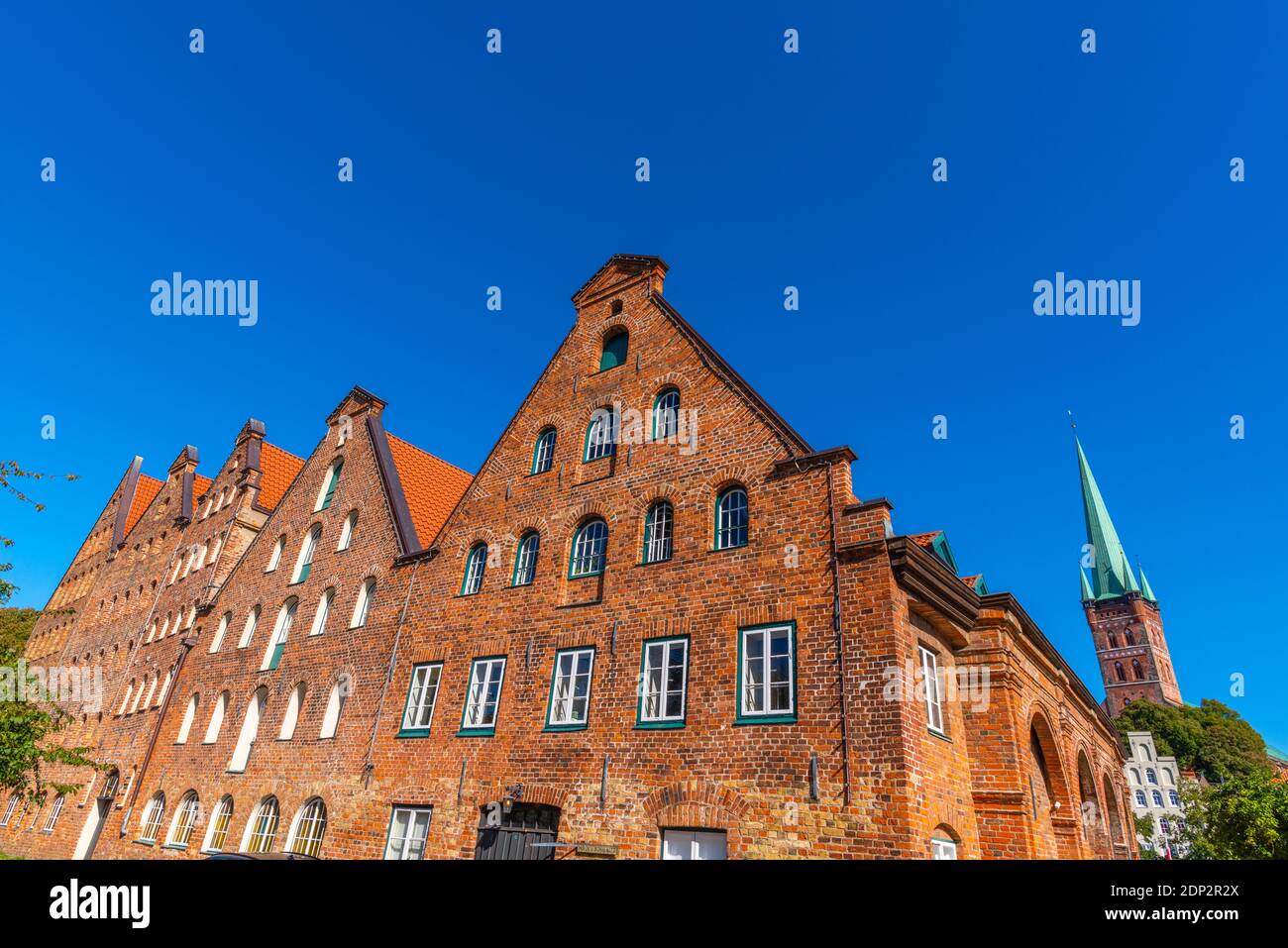 Ciudad hanseática de Lübeck, Schleswig-Holstein, Alemania del Norte, Europa Foto de stock