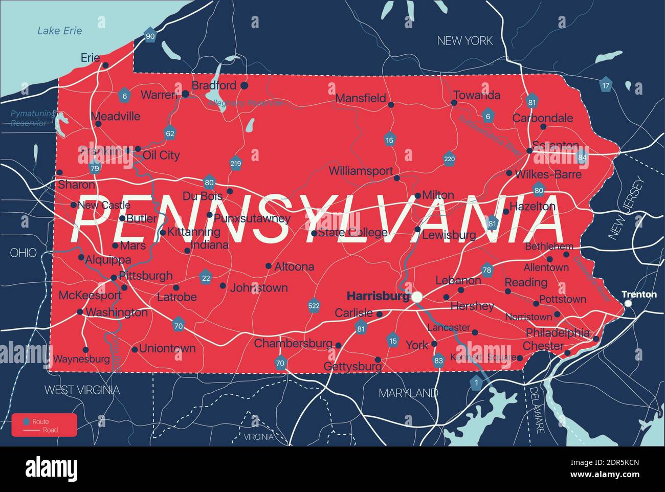 Mapa De Pensilvania Y Sus Ciudades Carina Vivienne Mapa Detallado Editable Del Estado De Pensilvania Con Ciudades Y Pueblos Sitios Geograficos Carreteras Ferrocarriles Carreteras Interestatales Y Autopistas De Ee Uu Archivo Vectorial Eps 10 2dr5kcn 