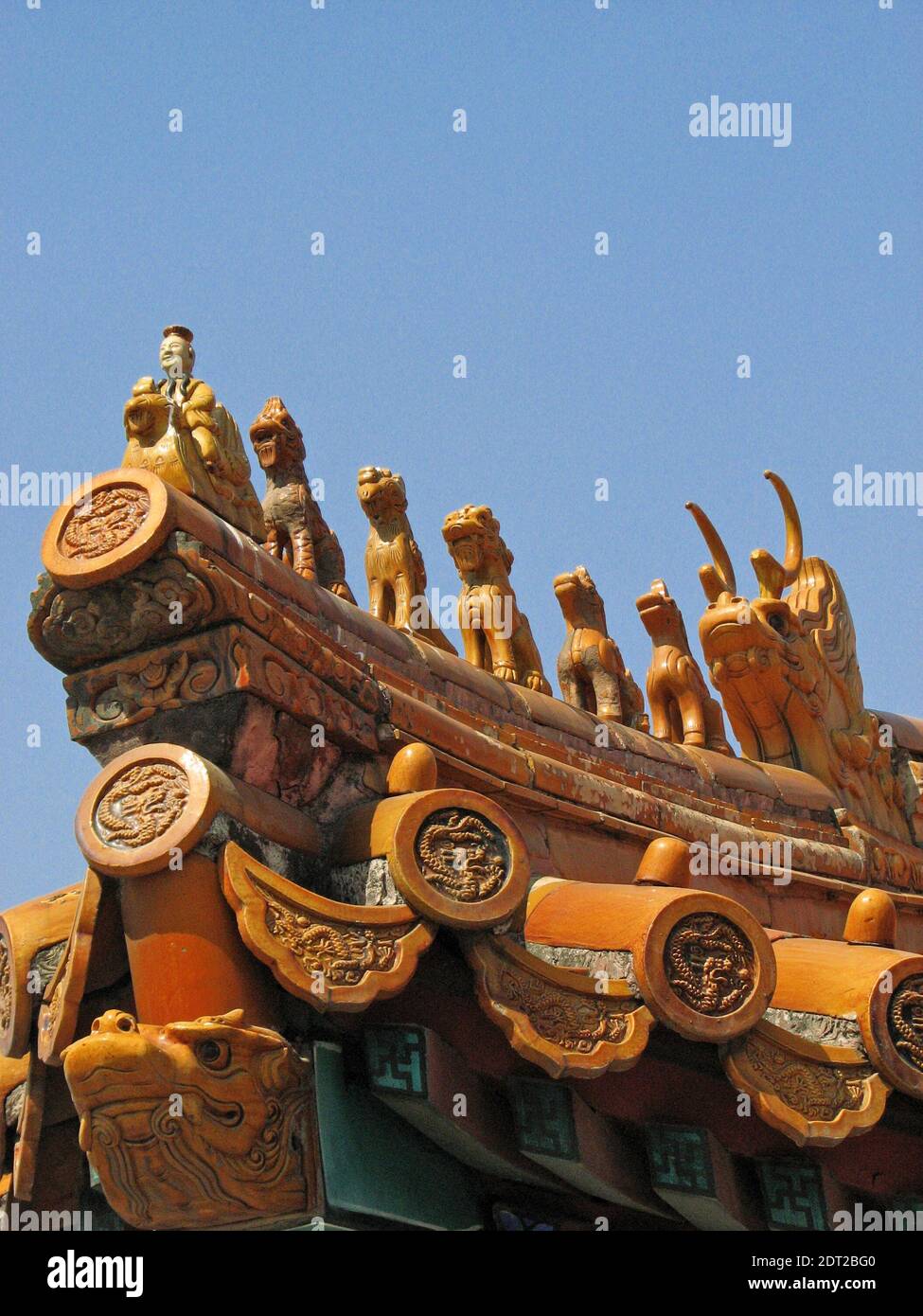 Techos Charms en la Ciudad Prohibida, Beijing Fotografía de stock - Alamy