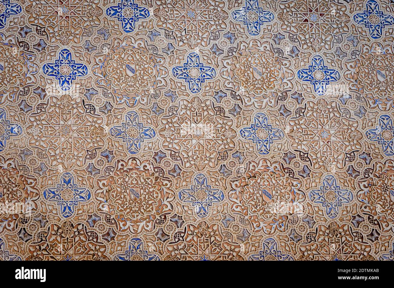 Los Palacios Nazaríes, Alhambra Foto de stock