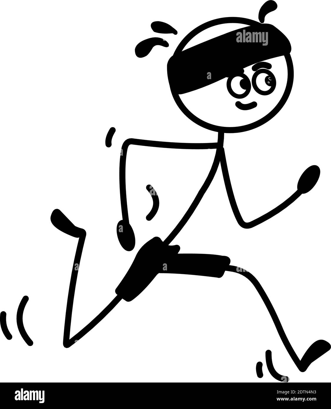 Correr larga distancia Imágenes vectoriales de stock Alamy