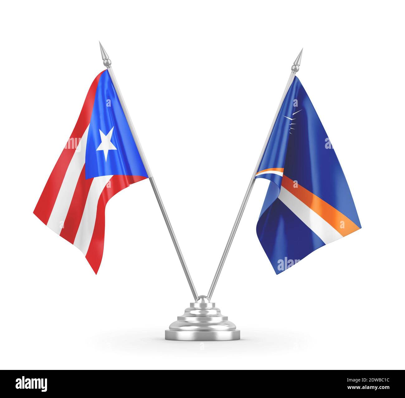 Bandera de las islas marshall de puerto rico Imágenes recortadas de stock -  Alamy