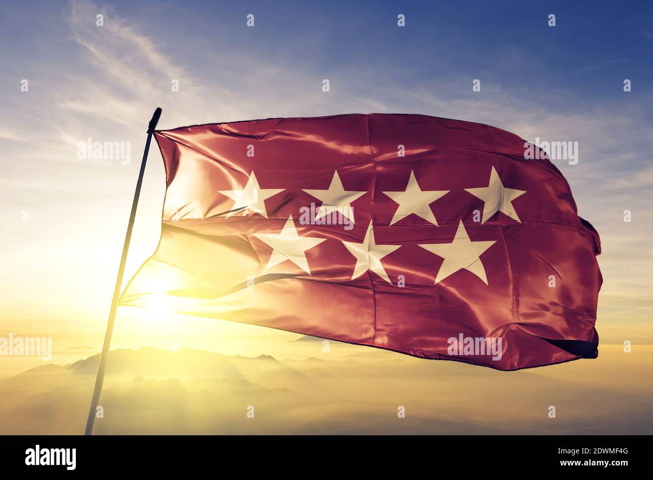 Bandera De Madrid Fotos E Imagenes De Stock Alamy