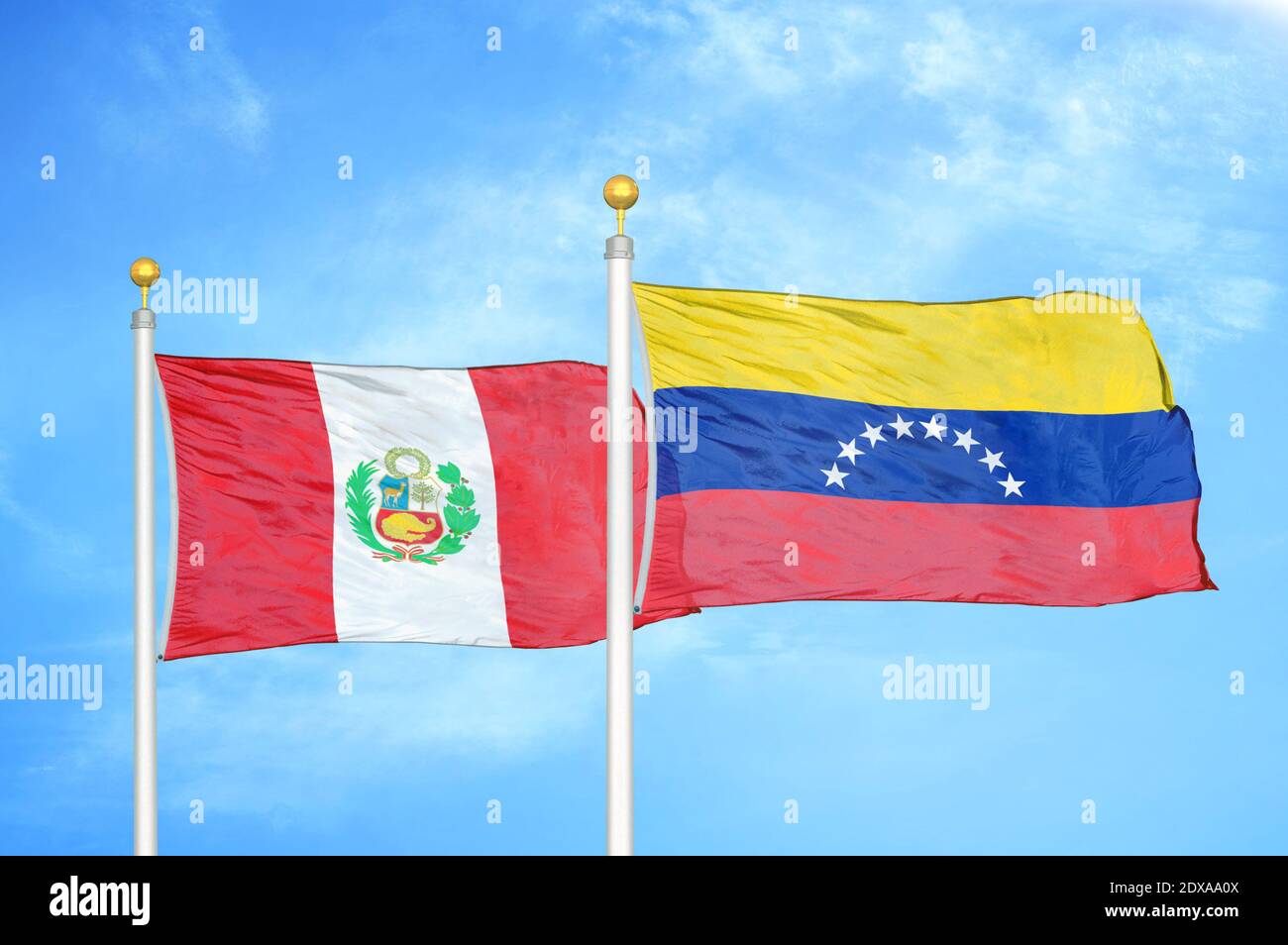 Bandera de venezuela peru fotografías e imágenes de alta resolución Alamy
