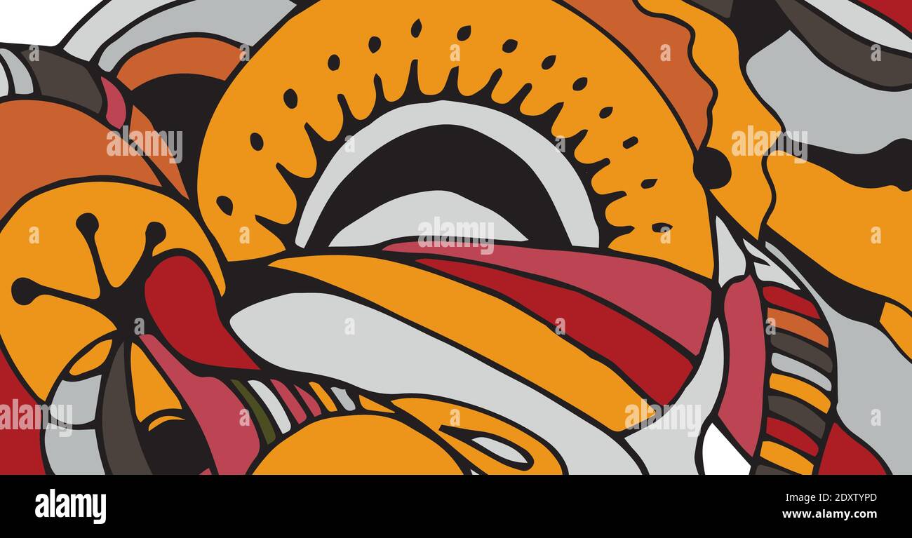 fondo abstracto, dibujos animados, proyecto de arte con la imagen del sol. vector Imagen Vector de stock - Alamy fondo abstracto, dibujos animados, proyecto de arte con la imagen del sol. vector Imagen Vector de stock - Alamy