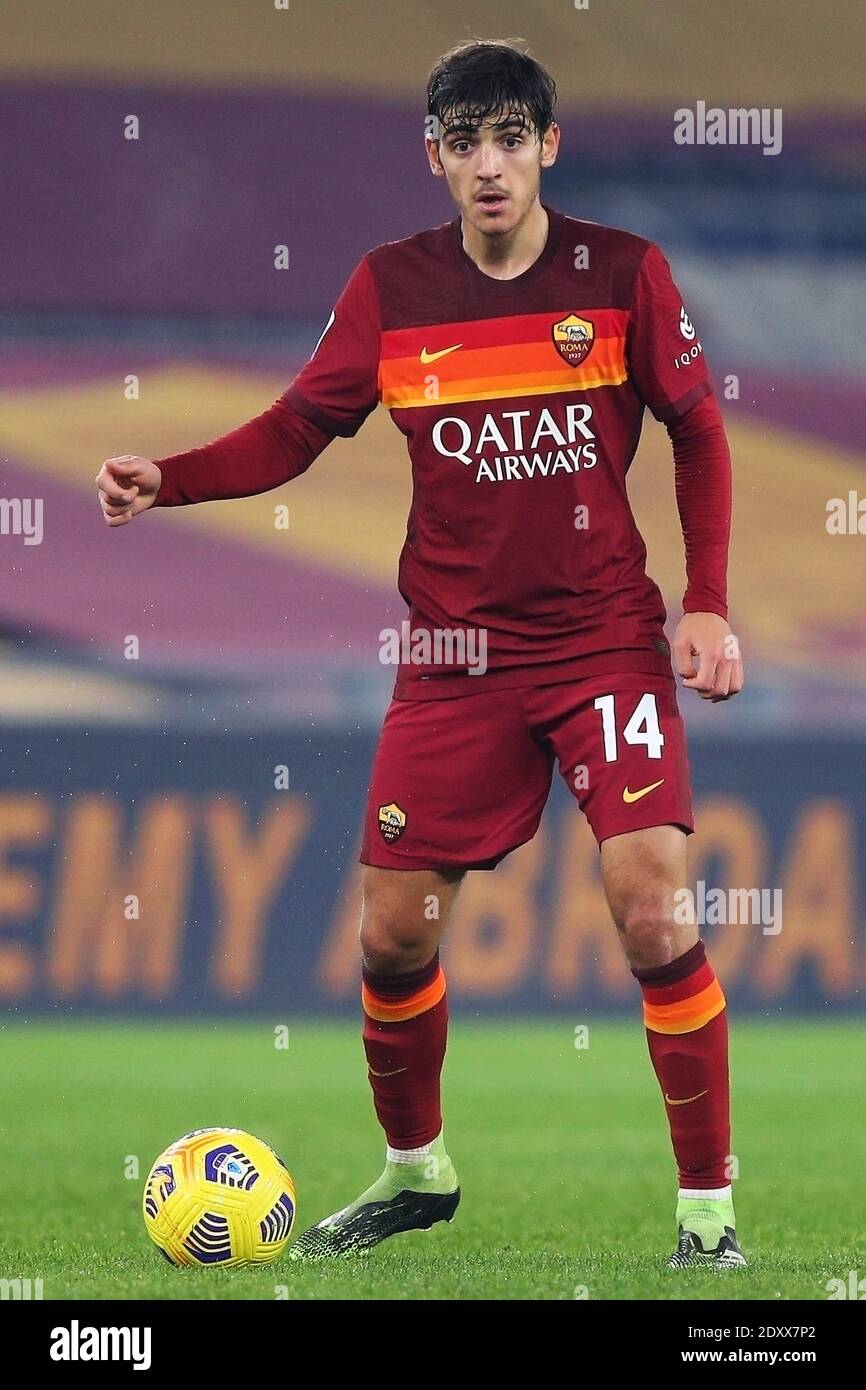Gonzalo Villar de Roma en acción durante el campeonato italiano Serie un  partido de fútbol entre AS Roma y Cagliari Calcio / LM Fotografía de stock  - Alamy