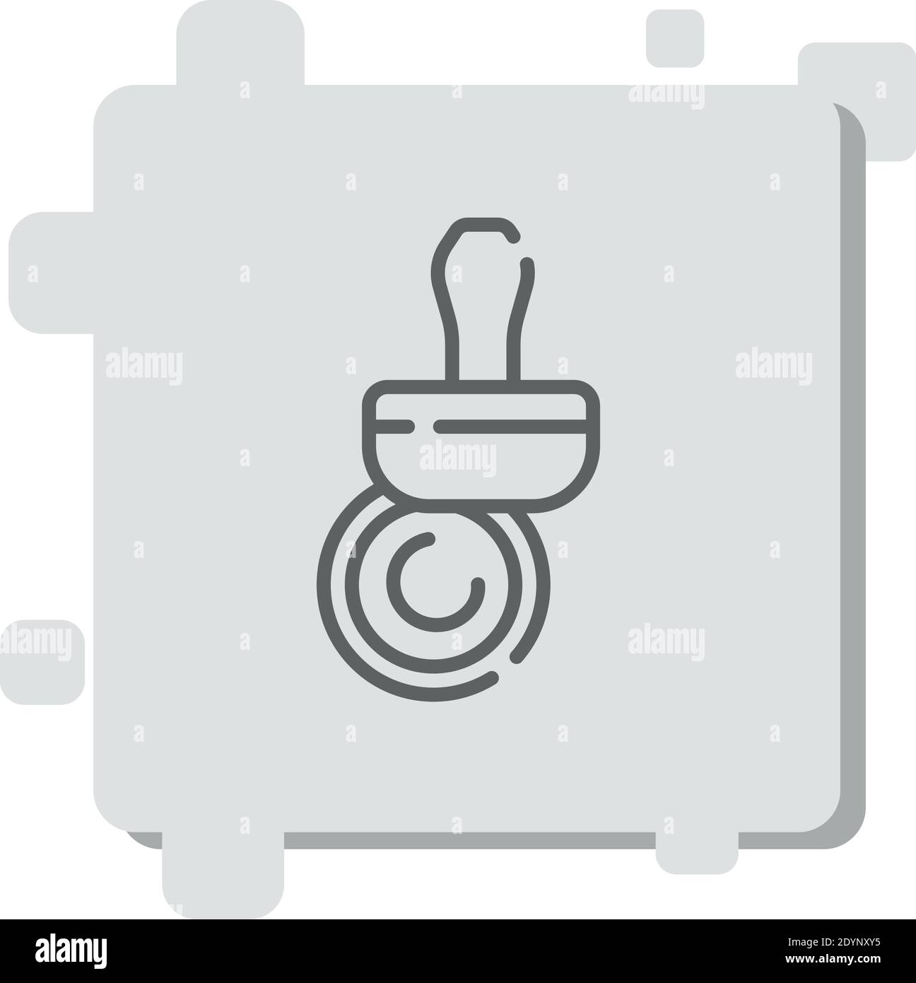 copyright vector icono moderno vector simple ilustración Ilustración del Vector
