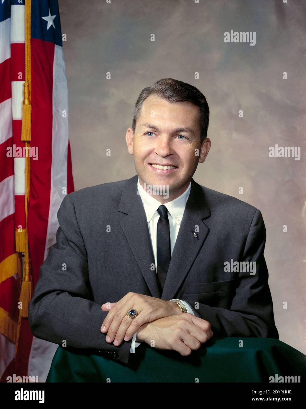 Elliot McKay See Jr. (23 de julio de 1927 – 28 de febrero de 1966) Ingeniero estadounidense, aviador naval, piloto de pruebas y astronauta de la NASA. Foto de stock