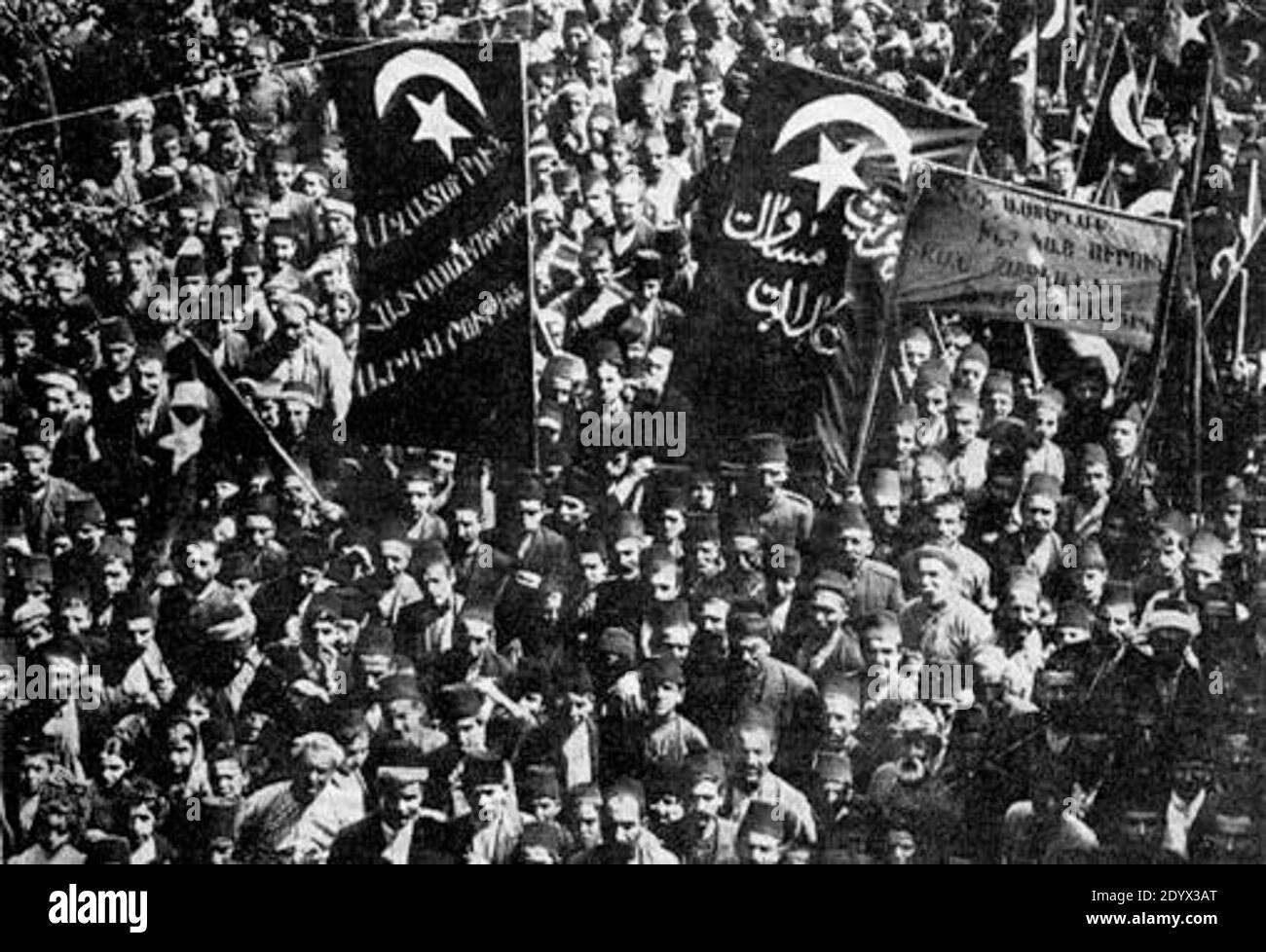 Los armenios de Constantinopla celebra el establecimiento del gobierno