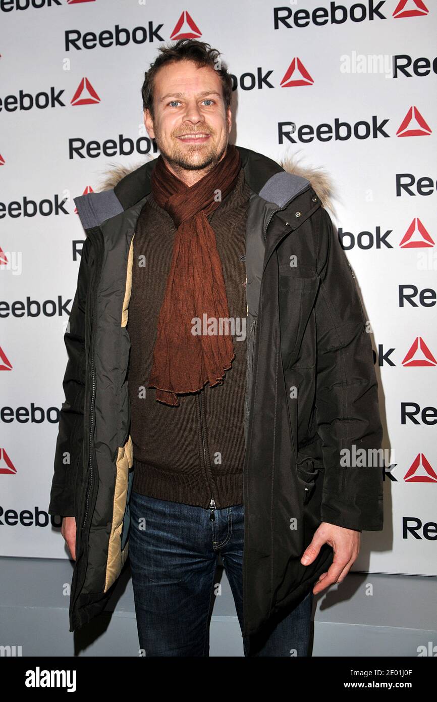 Gael Polles asiste al evento de apertura de Reebok Concept Store en la Avenue de L'Opera en el 4 de diciembre de 2013. Foto de Thierry Plessis/ABACAPRESS.COM de stock