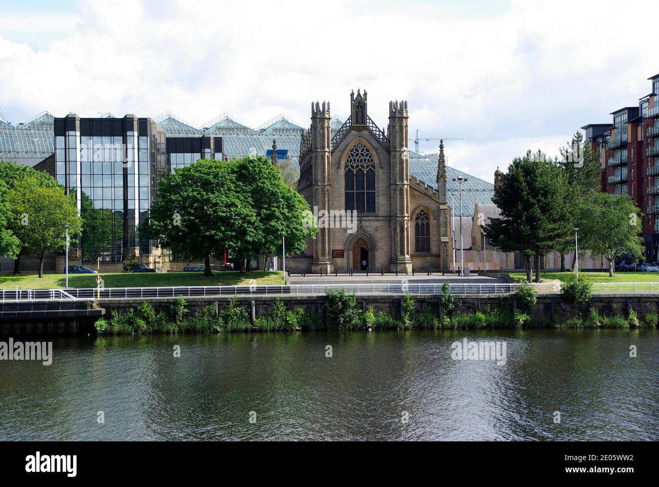 La Arquidiócesis de Glasgow y la Catedral Metropolitana de San Andrés Foto de stock