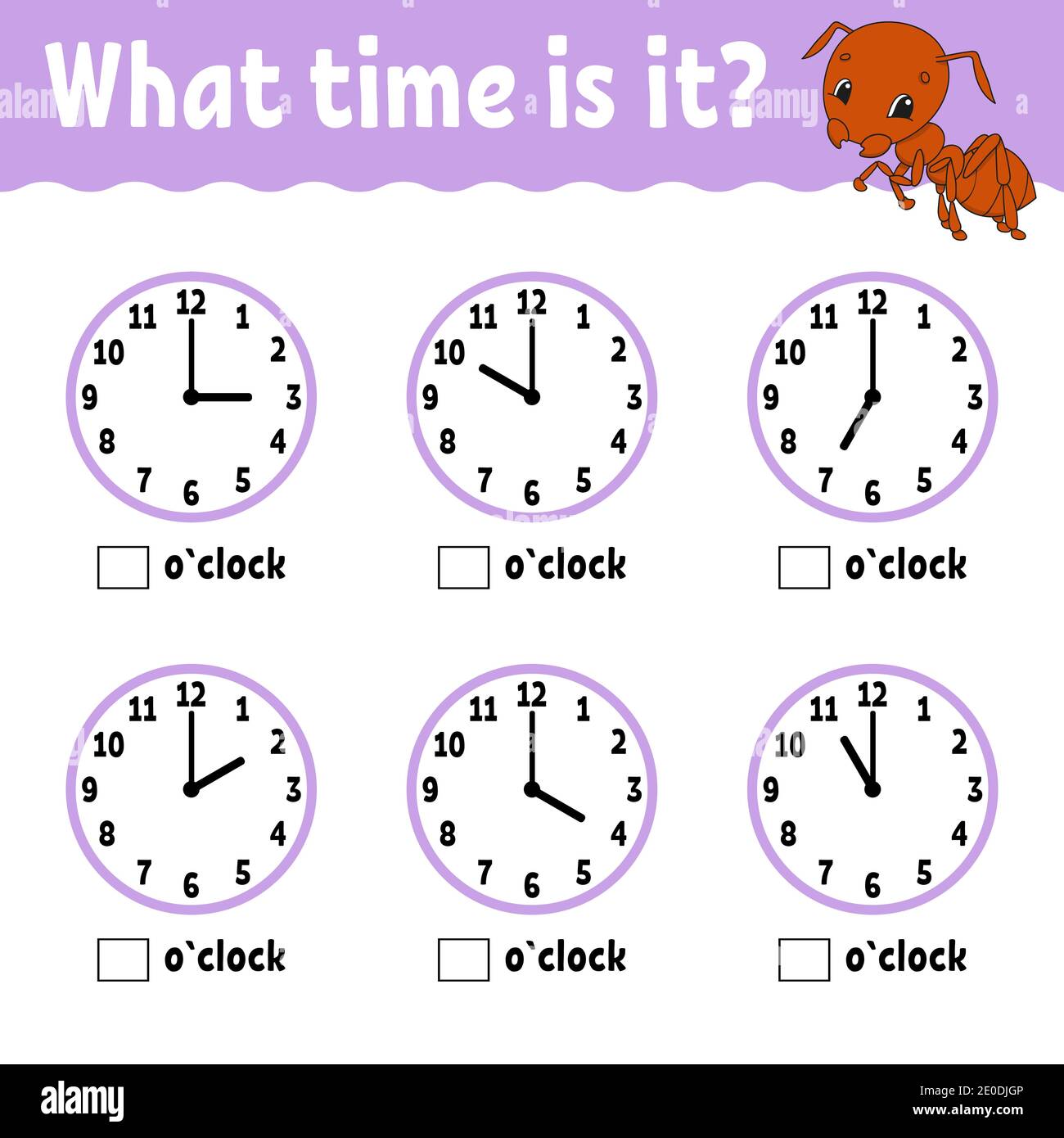 Reloj actividades para niños sale
