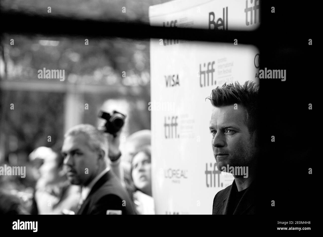 Ewan McGregor asiste a la proyección "lo imposible" durante el 37º Festival Internacional de Cine de Toronto TIFF, en Toronto, Canadá, el 9 de septiembre de 2012. Foto de Lionel Hahn/ABACAPRESS.COM Foto de stock