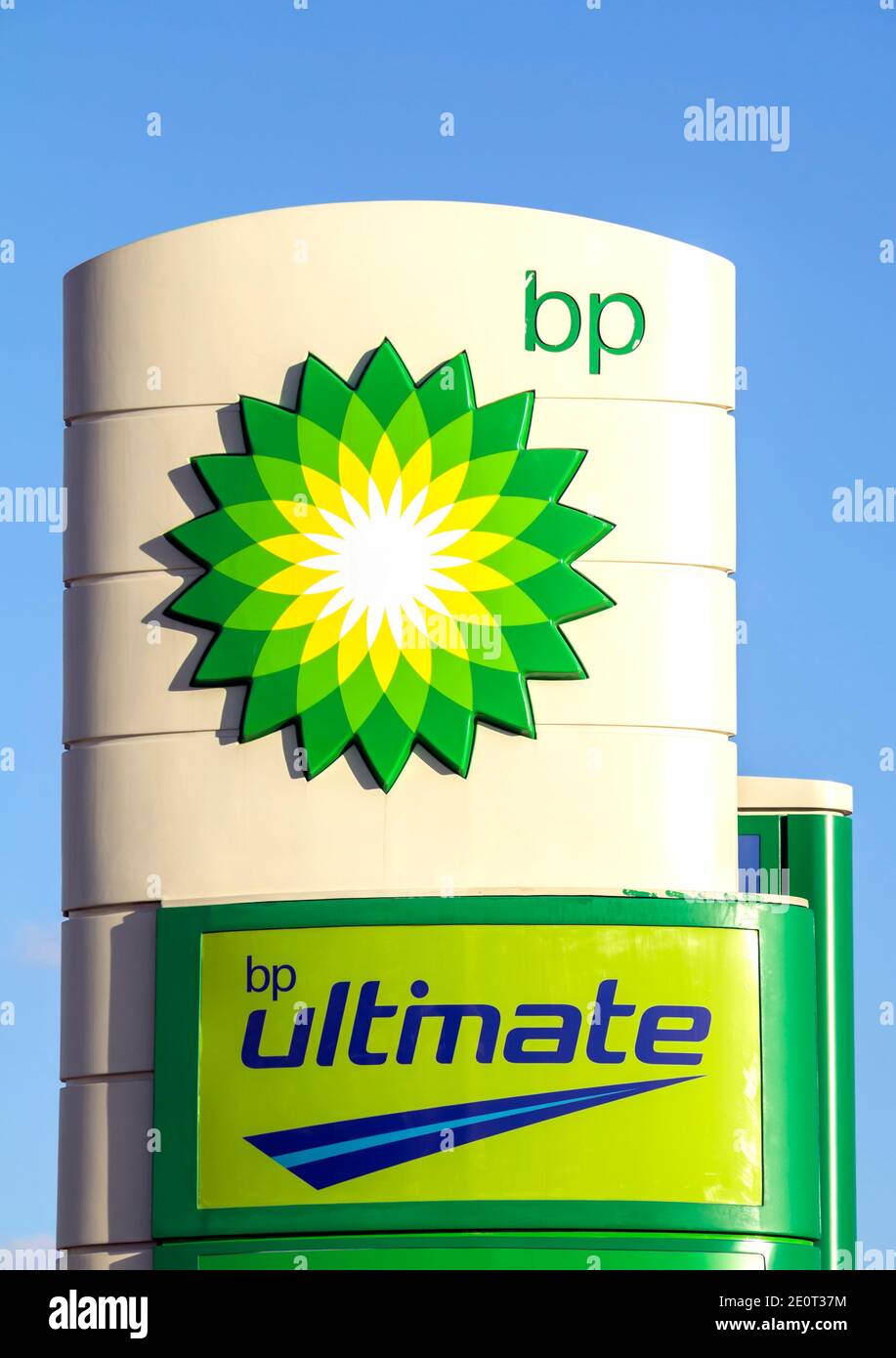 Ankara, Turquía : BP - British Petroleum gasolinera logotipo sobre el