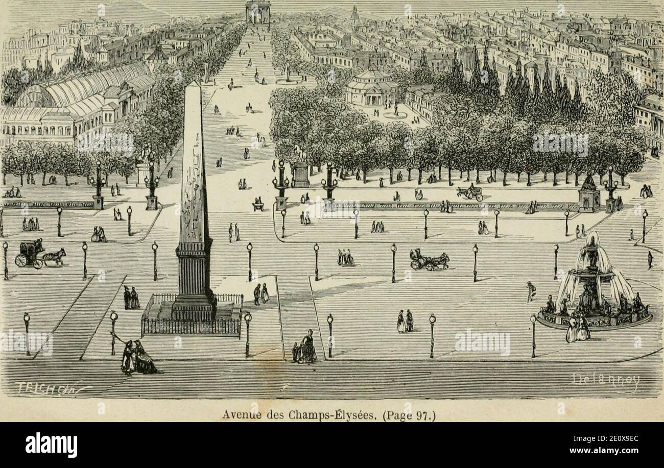 Les merveilles du nouveau Paris- (1867) (14576976760). Foto de stock