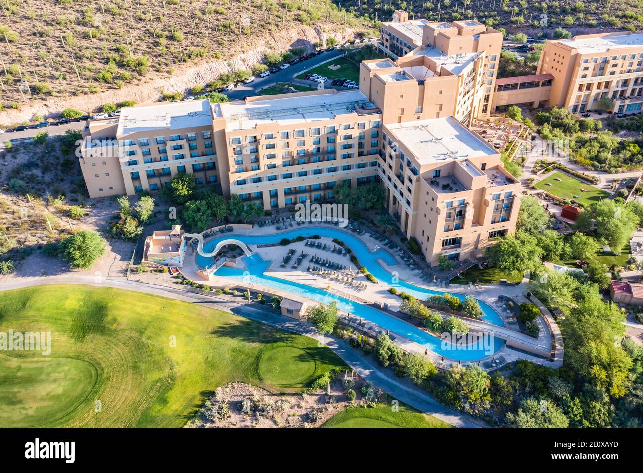JW Marriott Starr Pass Resort Hotel, Tuscon, AZ, Estados Unidos Foto de stock